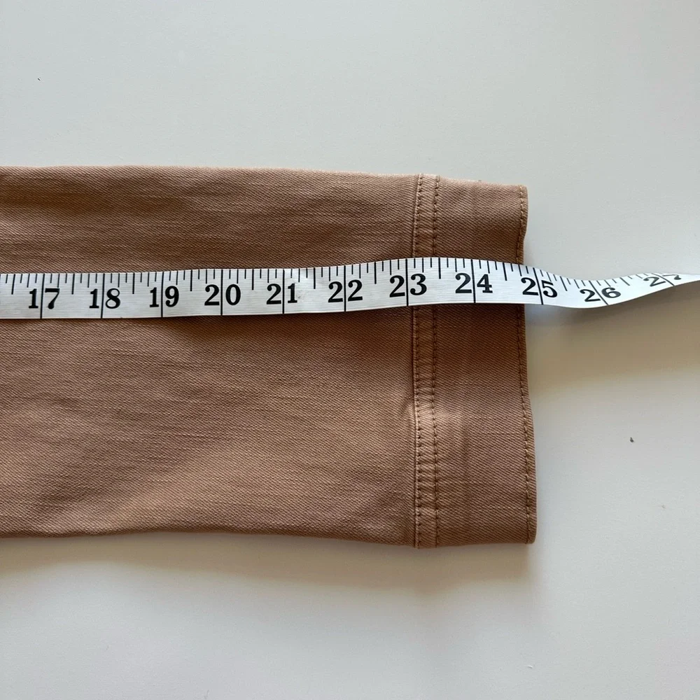 Stylish Tan‎ Denim Jacket women size 3X